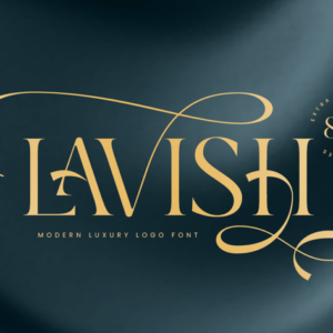 Lavish - Modern Luxury Logo Font