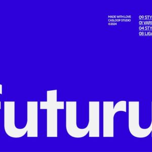 Futuru - Futur Neo Grotesque Gen Z Variable Tech