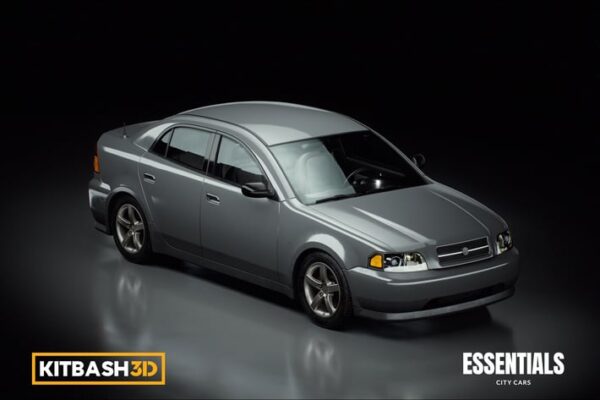 Kitbash: City Cars - Sedan